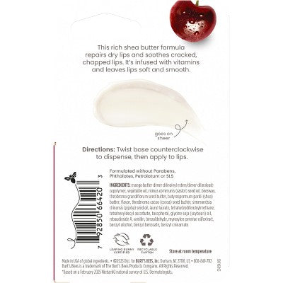 Burt's Bees Cherry Vanilla Lip Butter - 0.5oz: Moisturizing, 1-Pack, Balm