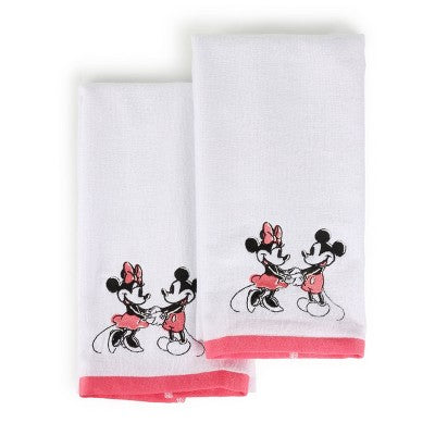 2pk Mickey Mouse & Friends Valentine's Day Kitchen Towel Set
