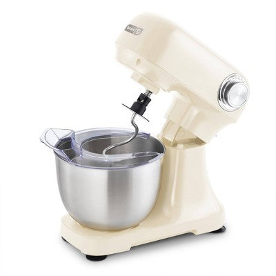 Dash Tilt Head 3.5qt 12-Speed Stand Mixer with 3 Attachments Cream
