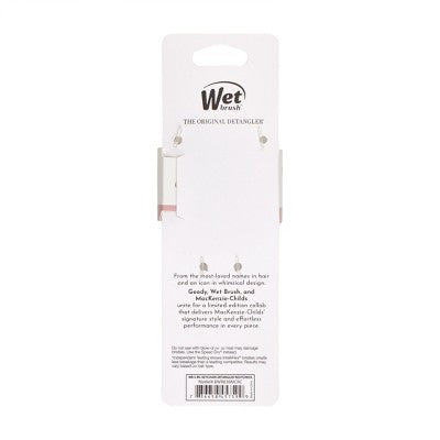 Wet Brush x MacKenzie Childs Keychain Detangler Hair Brush - Rosy Check