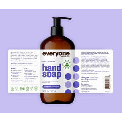 Everyone Lavender Coconut Hand Soap - 12.75 fl oz