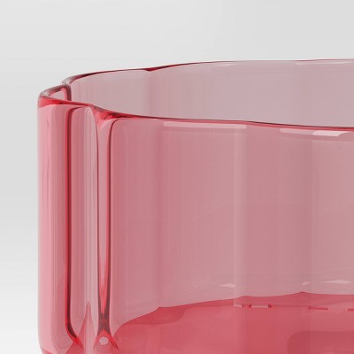 12.1 fl oz Glass Coupe Pink - Threshold