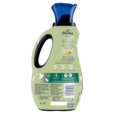 Downy Cozy Liquid Fabric Softener - Pistachio - 38oz