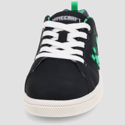 Kids' Minecraft Court Shoes - Black KIDS SIZE 11