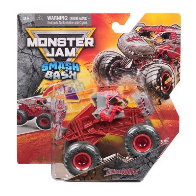 Monster Jam Smash & Bash Digatron Toy Vehicle Playset 1:64 Scale