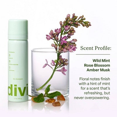 Divi Mini Dry Shampoo - 1.7oz - Ulta Beauty: Basic Cleansing, Volumizing, Oil Control, Aerosol