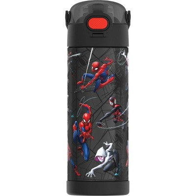 Thermos 16oz Stainless Steel FUNtainer Water Bottle with Bail Handle - Black