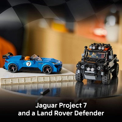 LEGO Speed Champions Jaguar Project 7 & Land Rover Defender 77264