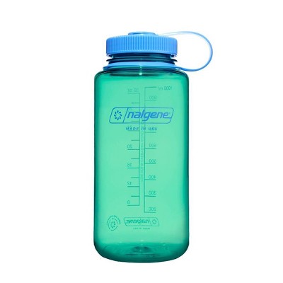Nalgene 32 fl oz Plastic Wide Mouth Water Bottle - Pastel Green