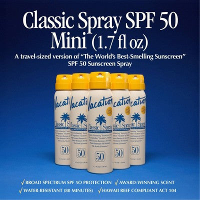 Vacation Classic Sunscreen Spray - SPF 50 - 1.7oz
