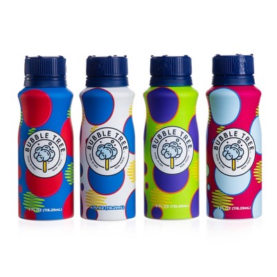 Bubble Tree Aluminum Bottle with Bubbles & Wand - 4 fl oz