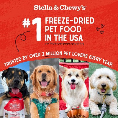 Stella & Chewy's Stella's Super Beef Flavor Mixers Dry Dog Food - 3.5oz