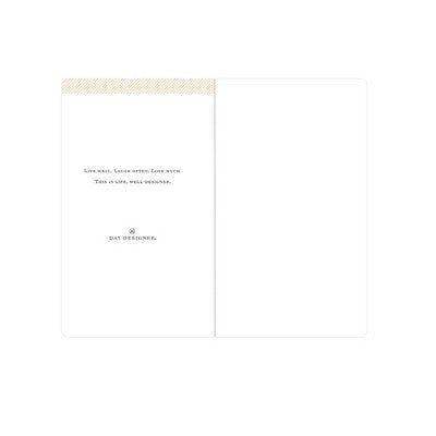 Day Designer 2024-25 Monthly Planner 6.125"x3.625" Stapled Les Fleurs