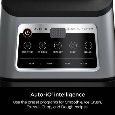 Ninja Professional Plus Kitchen Blender System and 8-Cup Food Processor with Auto-iQ Black BN803TGT: 72oz Smoothie Blender, 5 Speeds, Ice Crusher (LOCAL PICKUP ONLY)