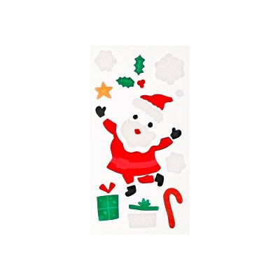 Window Gel Clings Santa Claus - Bullseye's Playground