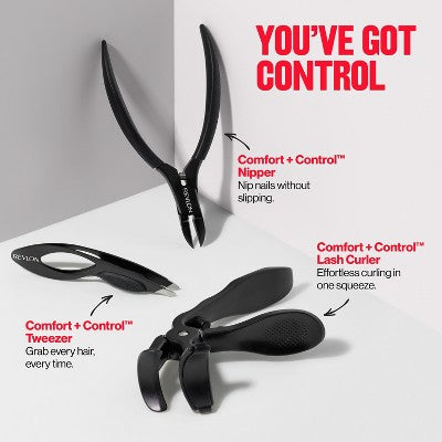 Revlon Comfort + Control Tweezer - Black