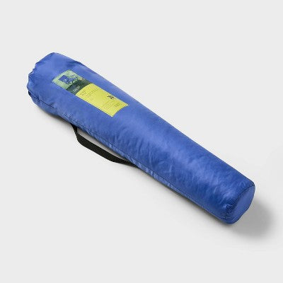 Basic Folding Outdoor Portable Camping Chair Blue - All In Motion (LOCAL PICKUP ONLY)