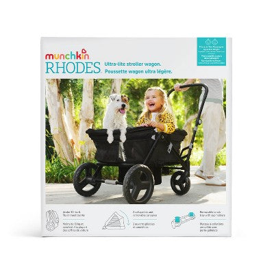 Munchkin Ultra-lite Stroller Wagon - Black (LOCAL PICKUP ONLY)