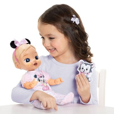 Disney Darlings Deluxe Feature Doll: Minnie - Blonde Hair/Blue Eyes