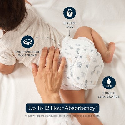 Millie Moon Luxury Disposable Diapers - Size 7 - 72ct