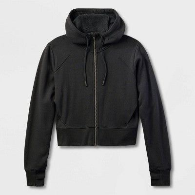 Women's Fleece Full Zip Hooded Sweatshirt XXL