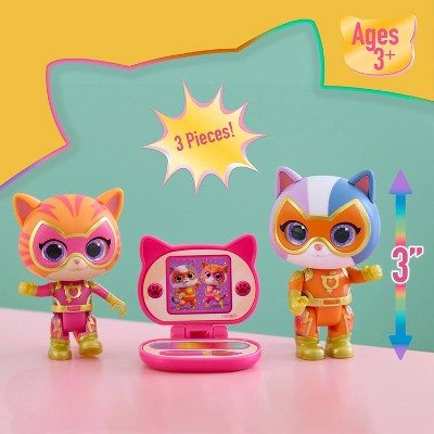 Disney Junior SuperKitties Su-Purr Charged Ginny and Buddy Figure Set