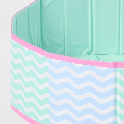 12" x 40" Round Framed Dog Pool - Sun Squad