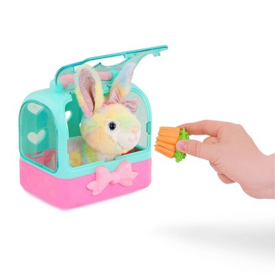 Glitter Girls Plush Rabbit Lulu and GG Bunny Carrier Playset