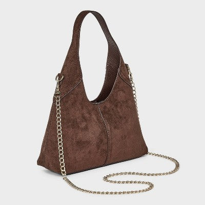 Mini Slouchy Chain Handbag - Universal Thread Brown