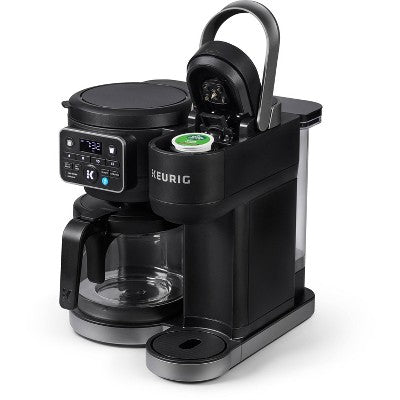 Keurig K-Duo Hot & Iced Single-Serve & Carafe Coffee Maker Black: Electric Drip Coffee Pot, 72 oz Capacity