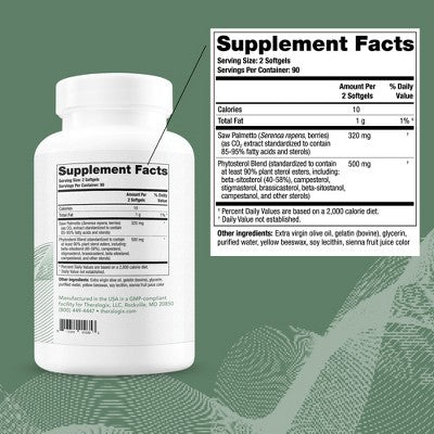 Prostate SR® Saw Palmetto & Phytosterol Supplement