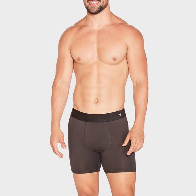 Champion Men's Authentic Originals 3pk Wicking Boxer Briefs - Camouflage Black/Gray XL