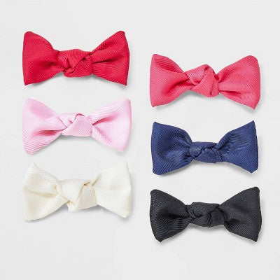 Bow Hair Clips - 6ct - Cat & Jack