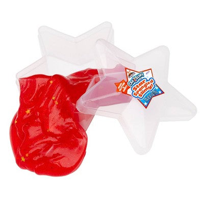 Cra-Z-Slimy Americana Star Spangled Slimy Container - Red
