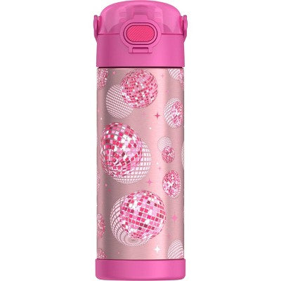 Thermos 16oz FUNtainer Water Bottle - Pink Disco