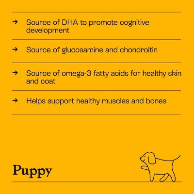 Chicken and Brown Rice Puppy Recipe Dry Dog Food - 5lbs - Kindfull
