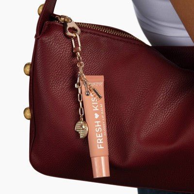 Studio Artifact Lip Charm Keychain Accessory - Waffle