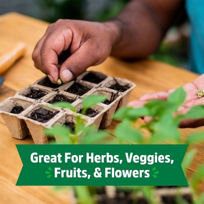 Back to the Roots Organic & Plantable Greenhouse Germination Kit 12 Cell