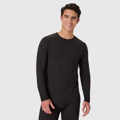 Hanes Men's Thermal Long Sleeve Performance Shirt - Black L
