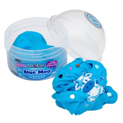 Cra-Z-Slimy Slime Dome Blue Moo: Creativity Focus, Slimes & Putties, 2.4oz, 4 Pieces