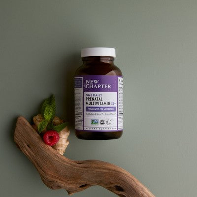 New Chapter Women's 35+ Daily Prenatal Multivitamins with Methylfolate + Choline Tablets - 30 ct