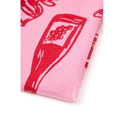 Geometry Kitchen Tea Towel Wining and Dining
