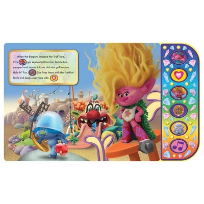 DreamWorks Trolls Band Together: It Takes Two! Sound Book - by Pi Kids (Board Book)
