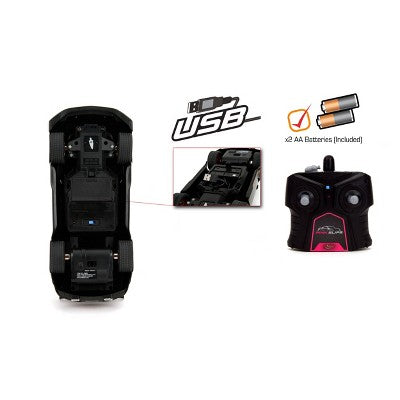 Jada RC Ford Mustang GTD - 1:16 Scale: Remote Control Car, Battery Powered, Fine Motor Skills Development