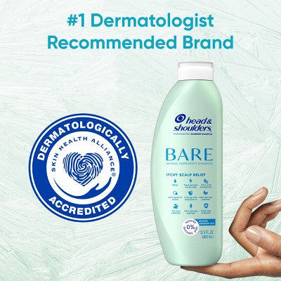 Head & Shoulders BARE Itchy Scalp Relief Anti-Dandruff Shampoo - 13.5 fl oz