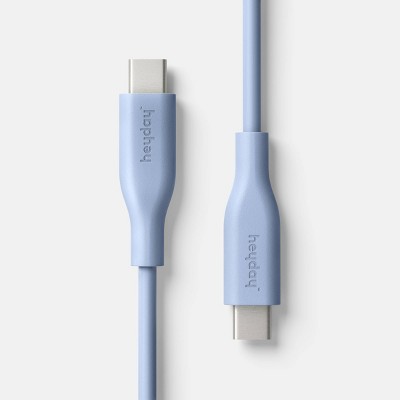 3' USB-C to USB-C Cable - heyday Periwinkle Blue: Male-To-Male, Type-C Cables
