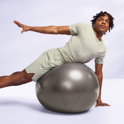 Stability Exercise Ball Gray 75cm - All In Motion