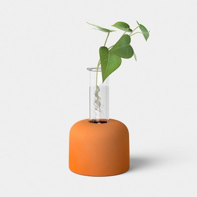 Terrarium Glass Terracotta Wide Base - Threshold