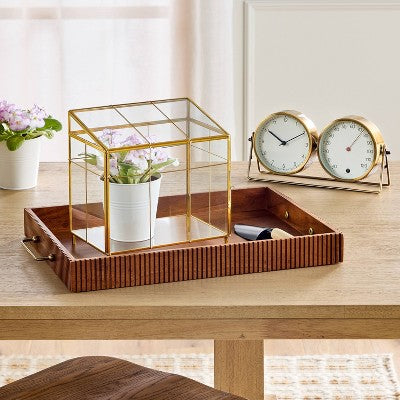Mini Greenhouse Brass - Hearth & Hand with Magnolia