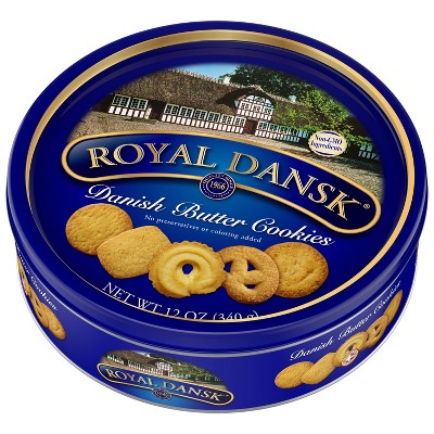 Royal Dansk Danish Butter Holiday Cookies - 12oz